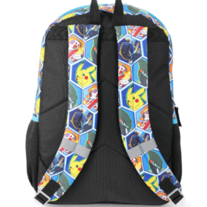 Pokémon Boys' 17" Pikachu Light Up Backpack with Bonus Card Pack, Black