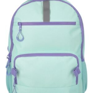 Wonder Nation Girls Sensory 17" Backpack with Lunch, Dazzling Rainbow