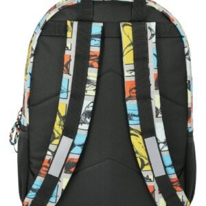 Wonder Nation Boys Colorblock Sharks 17" Laptop Backpack and Lunch Bag Set, 4-Piece, Black/Multi